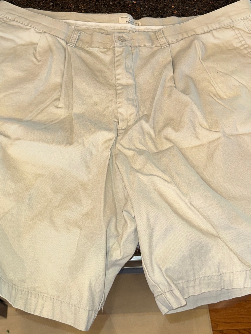 Dockers Flat Front Khaki/Tan Men's Shorts
